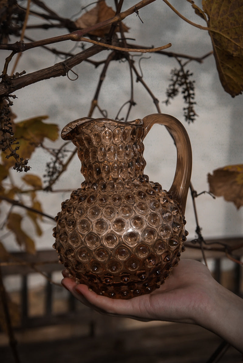 Bronze Hobnail Jug Small