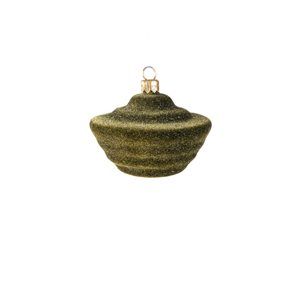 Christmas Ornament Moss Tiara Champagne