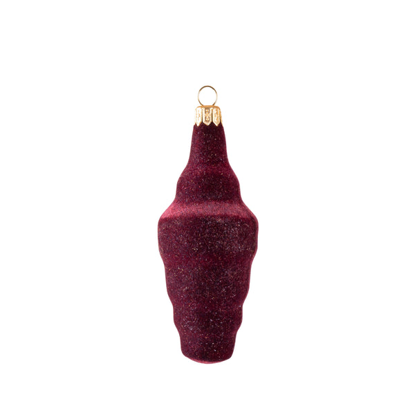 Christmas Ornament Moss Prism Ruby