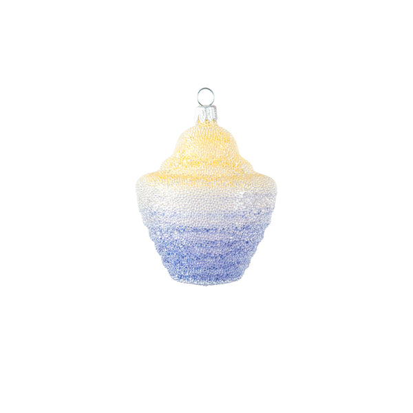 Christmas Ornament Aurora Diamond Yellow