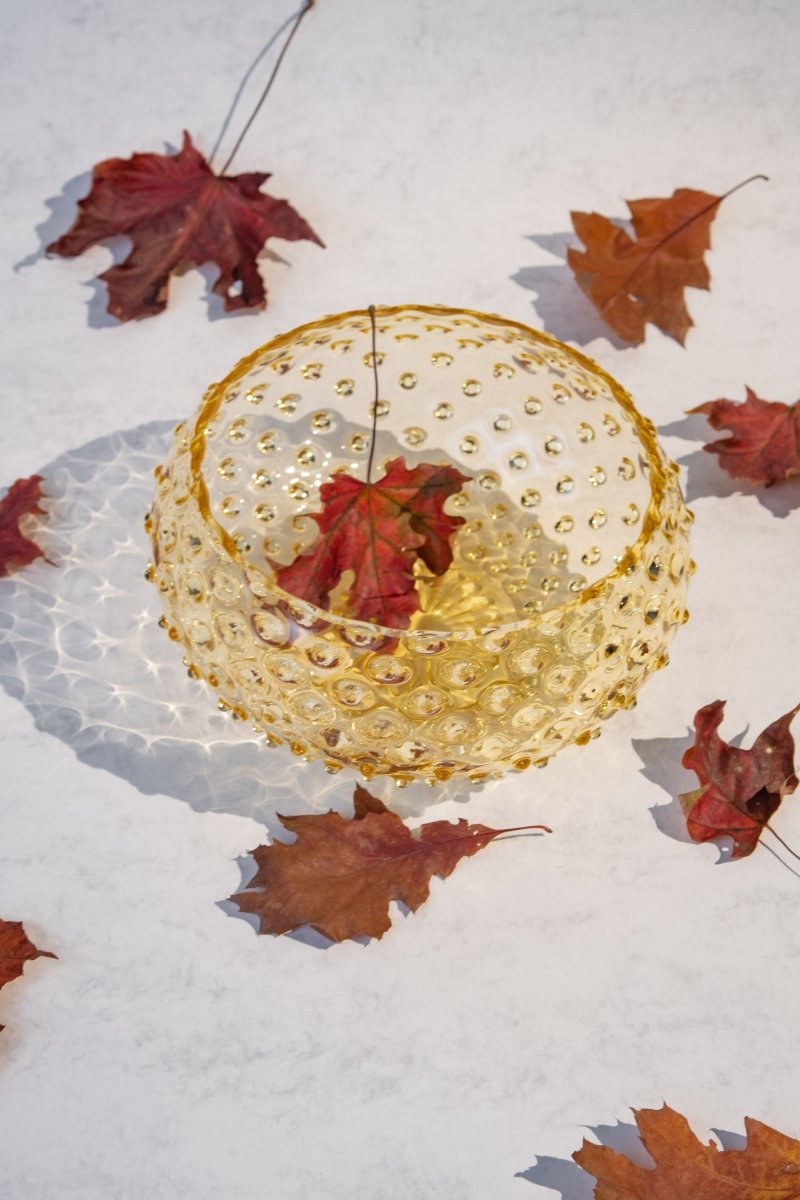 Citrine Hobnail Bowl - KLIMCHI