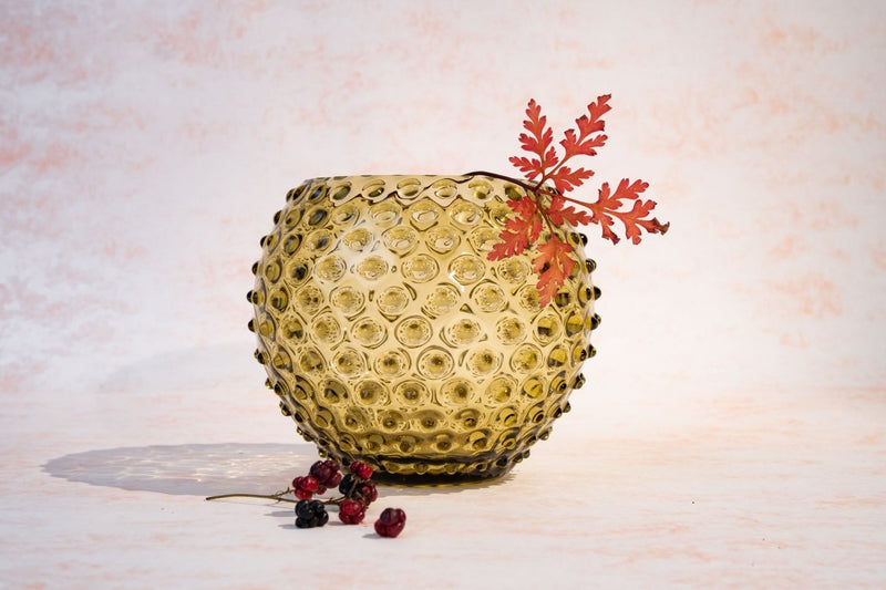 Bonsai Green Hobnail Vase - KLIMCHI