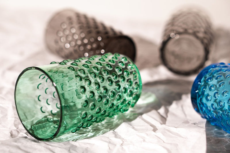 Underlay Dark Green Hobnail Tumblers - KLIMCHI