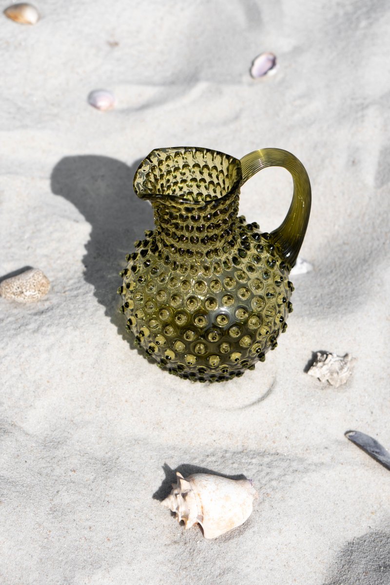 Bonsai Green Hobnail Jug - KLIMCHI