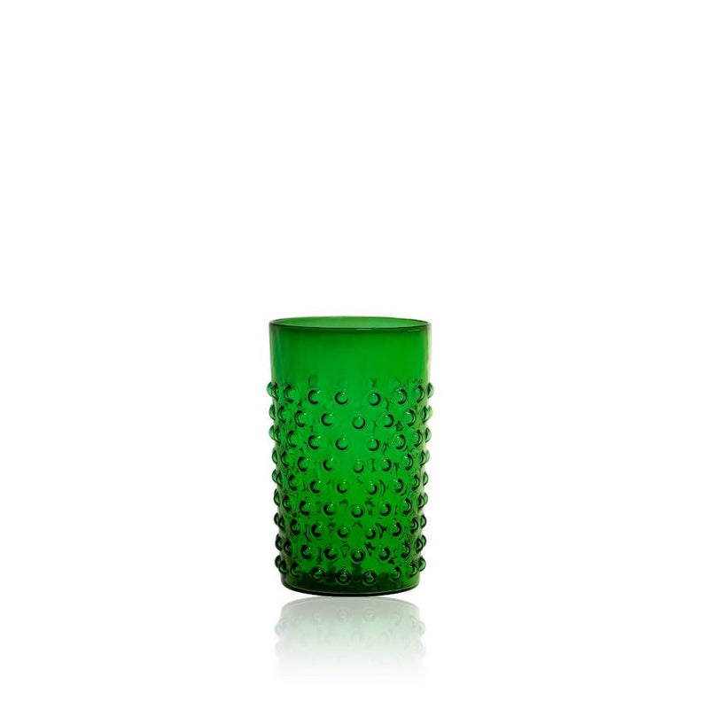 Dark Green Hobnail Tumblers - KLIMCHI