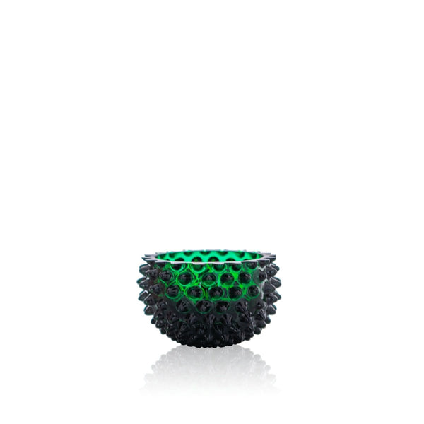 Dark Green Hobnail Bowl Small - KLIMCHI