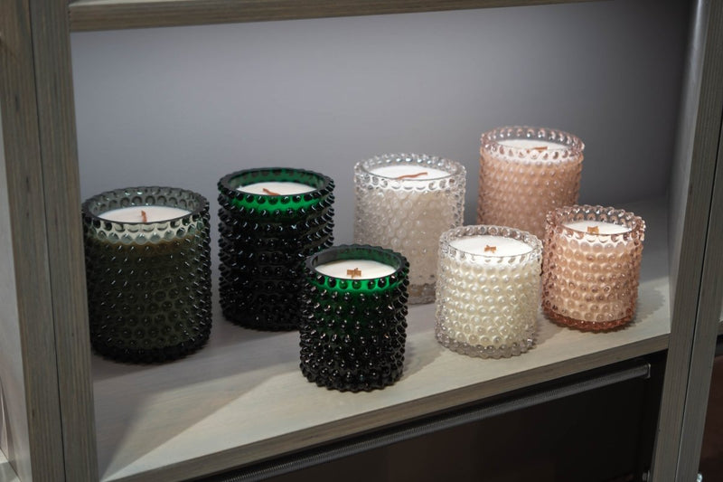 Pine Paradise Hobnail Candle - KLIMCHI