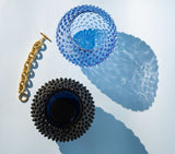 Royal Blue Hobnail Vase - KLIMCHI