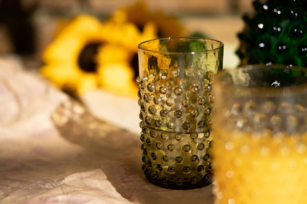 Bonsai Green Hobnail Tumblers - KLIMCHI