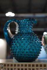 Aquamarine Hobnail Jug - KLIMCHI