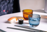 Crust Shot Glasses in Underlay Blue Smoke (Set of 2) - KLIMCHI