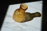 Underlay Amber Hobnail Carafe - KLIMCHI