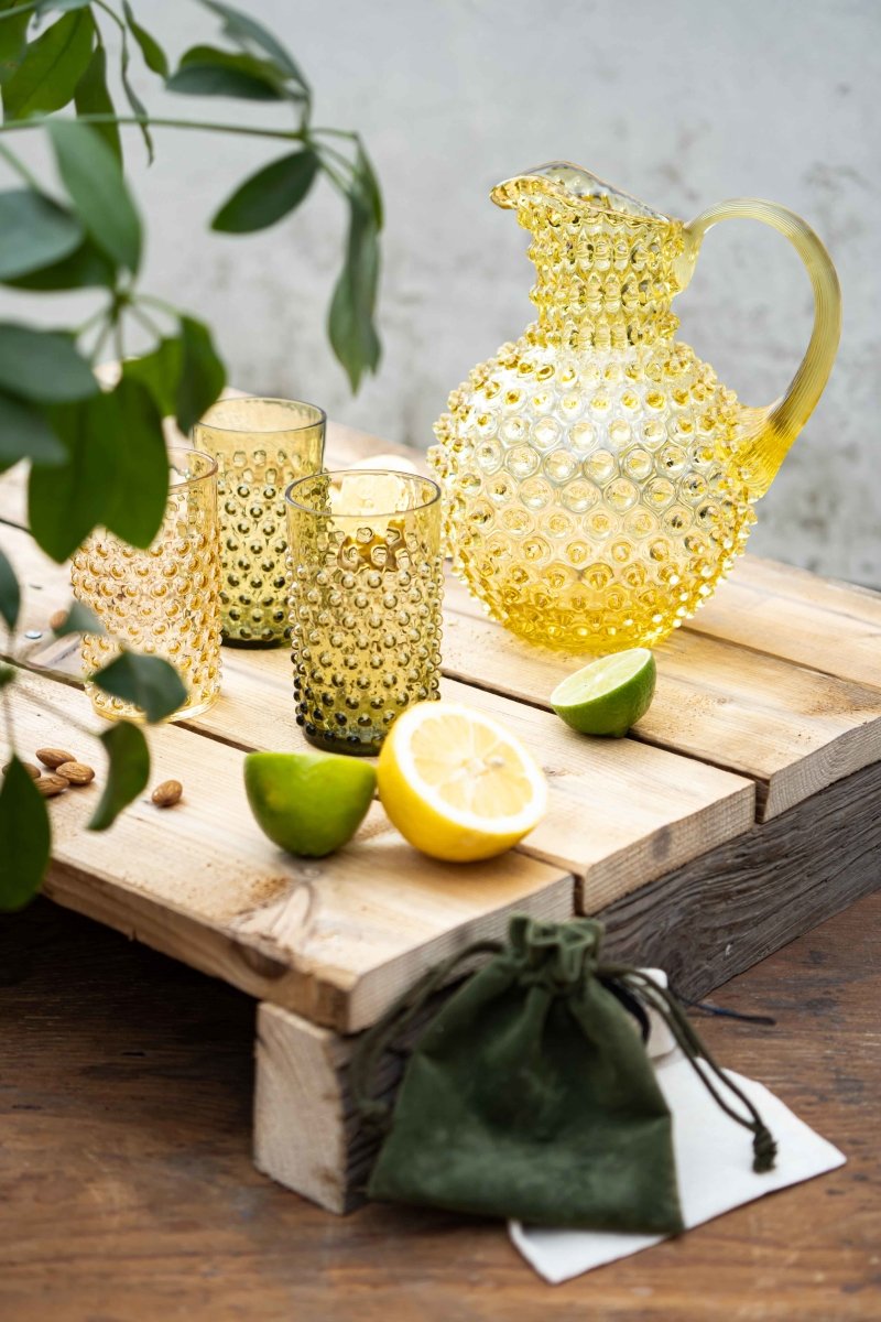 Citrine Hobnail Jug - KLIMCHI