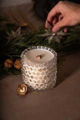 Cashmere Dreams Hobnail Candle - KLIMCHI