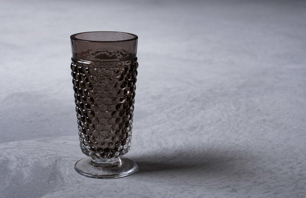 Underlay Black Smoke Hobnail Goblet (set of 2 pieces) - KLIMCHI