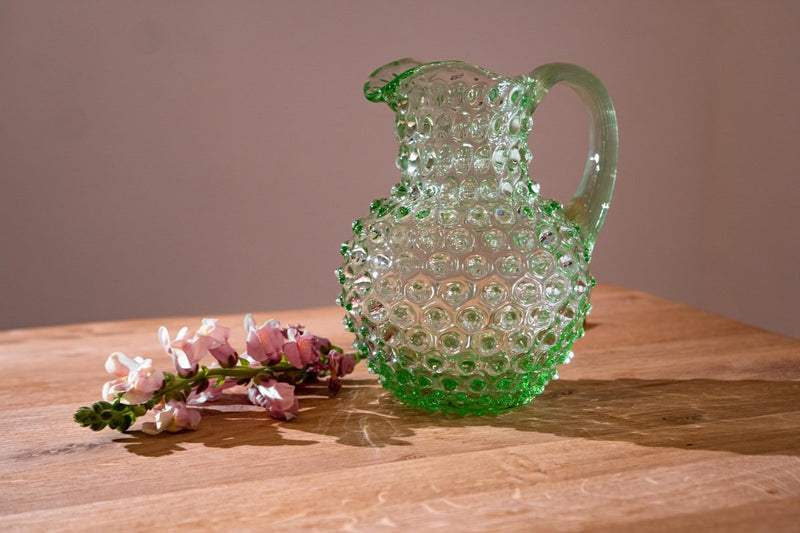 Light Green Hobnail Jug Small - KLIMCHI