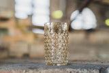 Underlay Amber Hobnail Tumblers - KLIMCHI