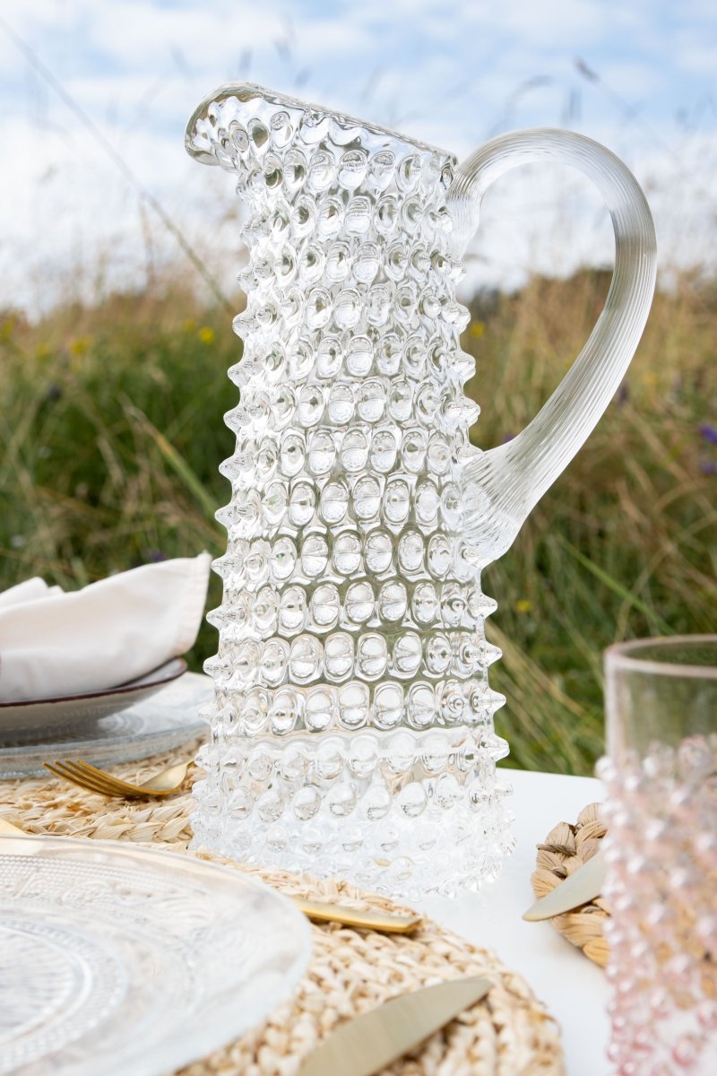 Crystal Hobnail Jug Tall - KLIMCHI