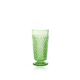 Light Green Hobnail Goblet (set of 2 pieces) - KLIMCHI