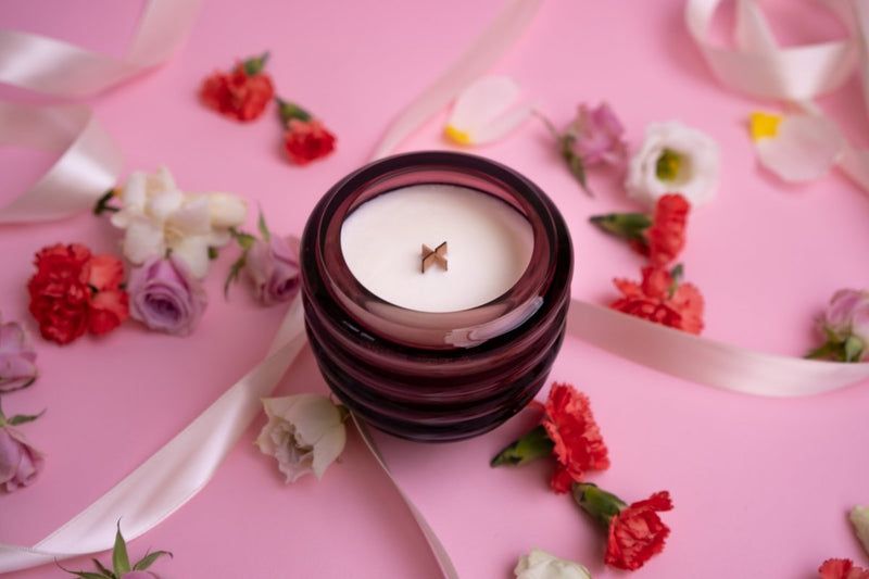 Rose Lush Candle - KLIMCHI