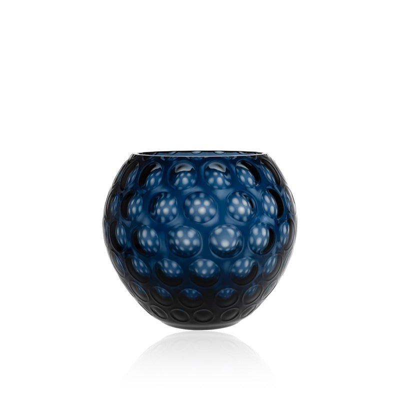 Royal Blue Kugel Vase - KLIMCHI