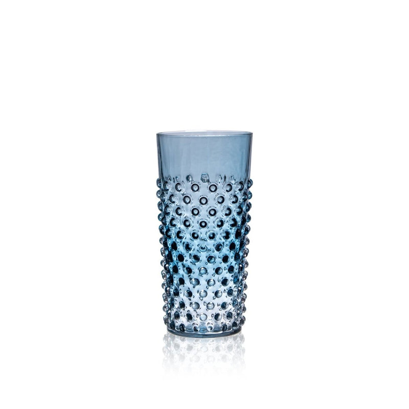 Underlay Blue Smoke Hobnail Tumblers Tall - KLIMCHI