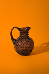 Black Smoke Hobnail Jug - KLIMCHI