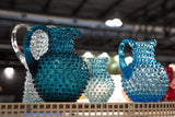 Aquamarine Hobnail Jug - KLIMCHI