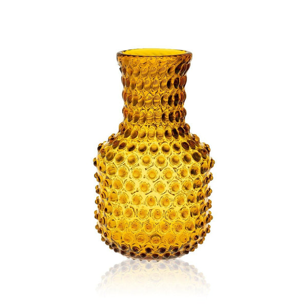 Amber Hobnail Carafe - KLIMCHI