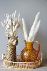 Amber Hobnail Jug - KLIMCHI