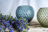 Misty Blue Hobnail Vase - KLIMCHI