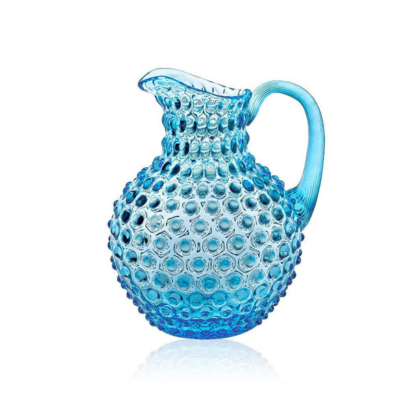 Azure Hobnail Jug - KLIMCHI