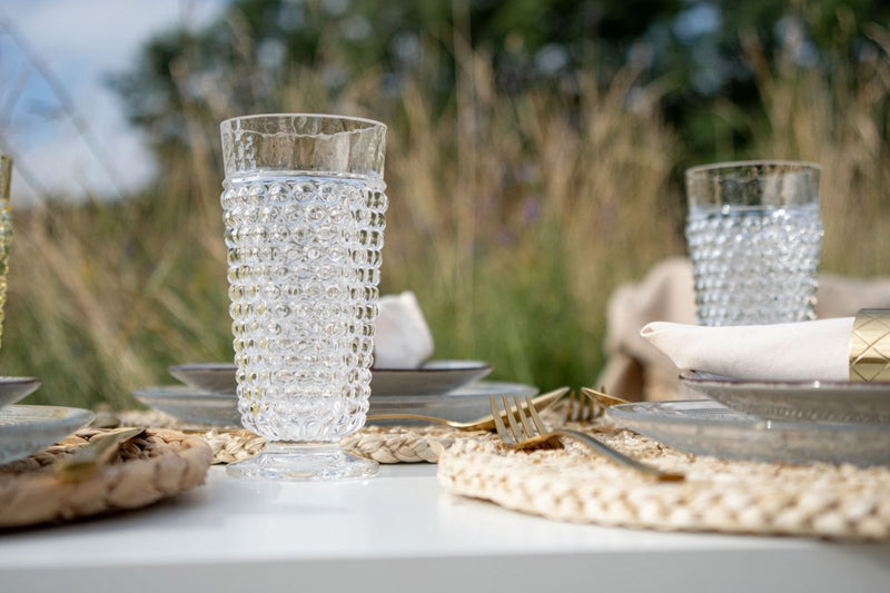 Crystal Hobnail Goblet (set of 2 pieces) - KLIMCHI