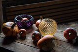 Underlay Amber Hobnail Vase - KLIMCHI