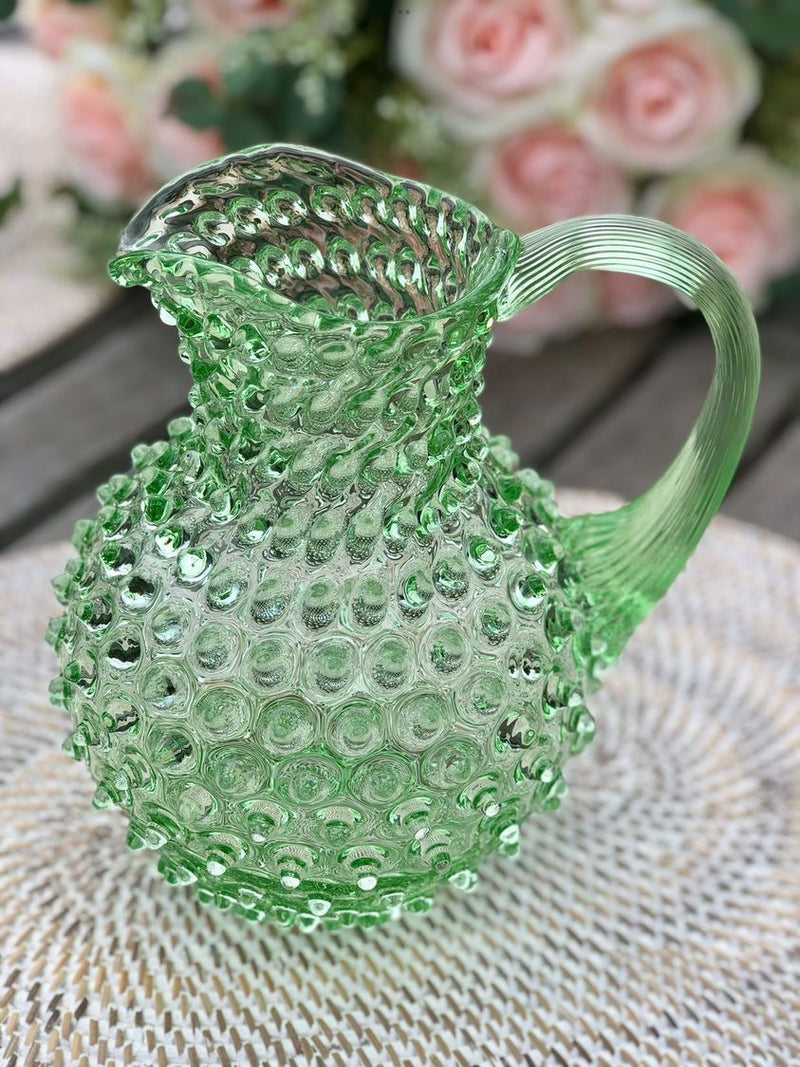 Light Green Hobnail Jug - KLIMCHI