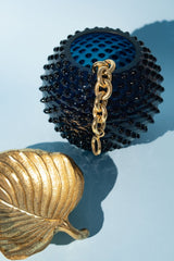 Royal Blue Hobnail Vase - KLIMCHI