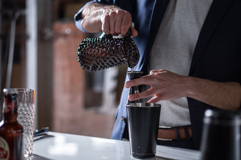 Black Smoke Hobnail Jug Tall Mini - KLIMCHI