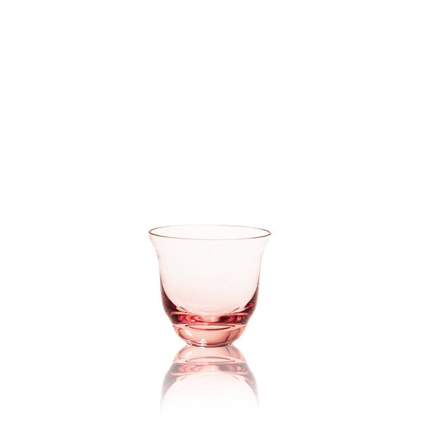 SHADOWS <br> Drinking Glass in Suede Pink <br> (Set of 2) - KLIMCHI