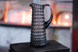 Grey Smoke Hobnail Jug Tall - KLIMCHI