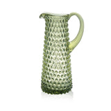 Olive Green Hobnail Jug Tall - KLIMCHI