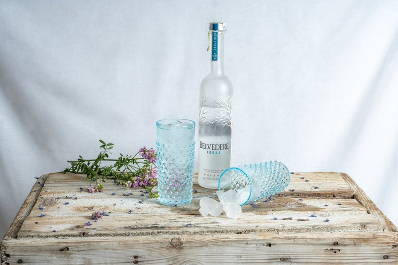 Underlay Azure Hobnail Tumblers Tall - KLIMCHI