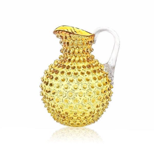 Underlay Amber Hobnail Jug - KLIMCHI