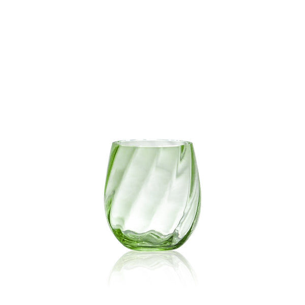 Light Green Round Marika Tumblers - KLIMCHI