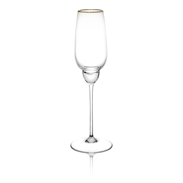 SHADOWS <br> GOLDEN LUX <br> Champagne Glass (Set of 2) - KLIMCHI