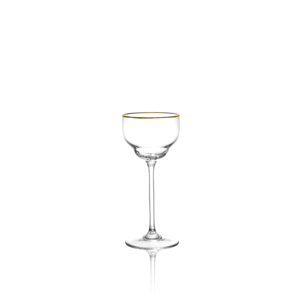 SHADOWS <br> GOLDEN LUX <br> Coupette Glass (Set of 2) - KLIMCHI