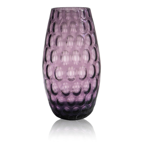 Violet Kugel Cone Vase Large - KLIMCHI