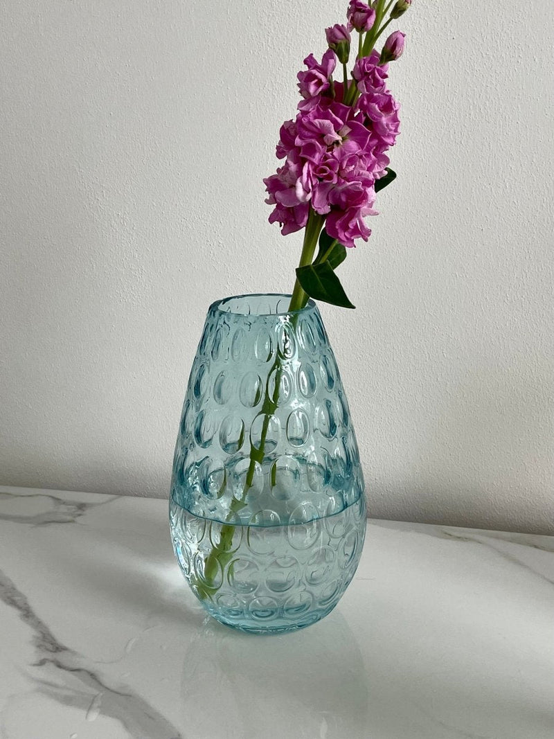 Underlay Azure Kugel Cone Vase - KLIMCHI